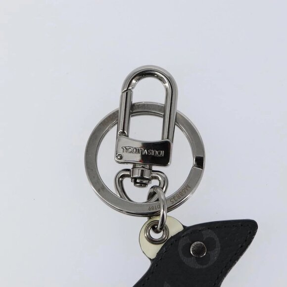 LOUIS VUITTON Monogram Eclipse Porte Cles LV Rat Key Holder - Picture 7 of 10